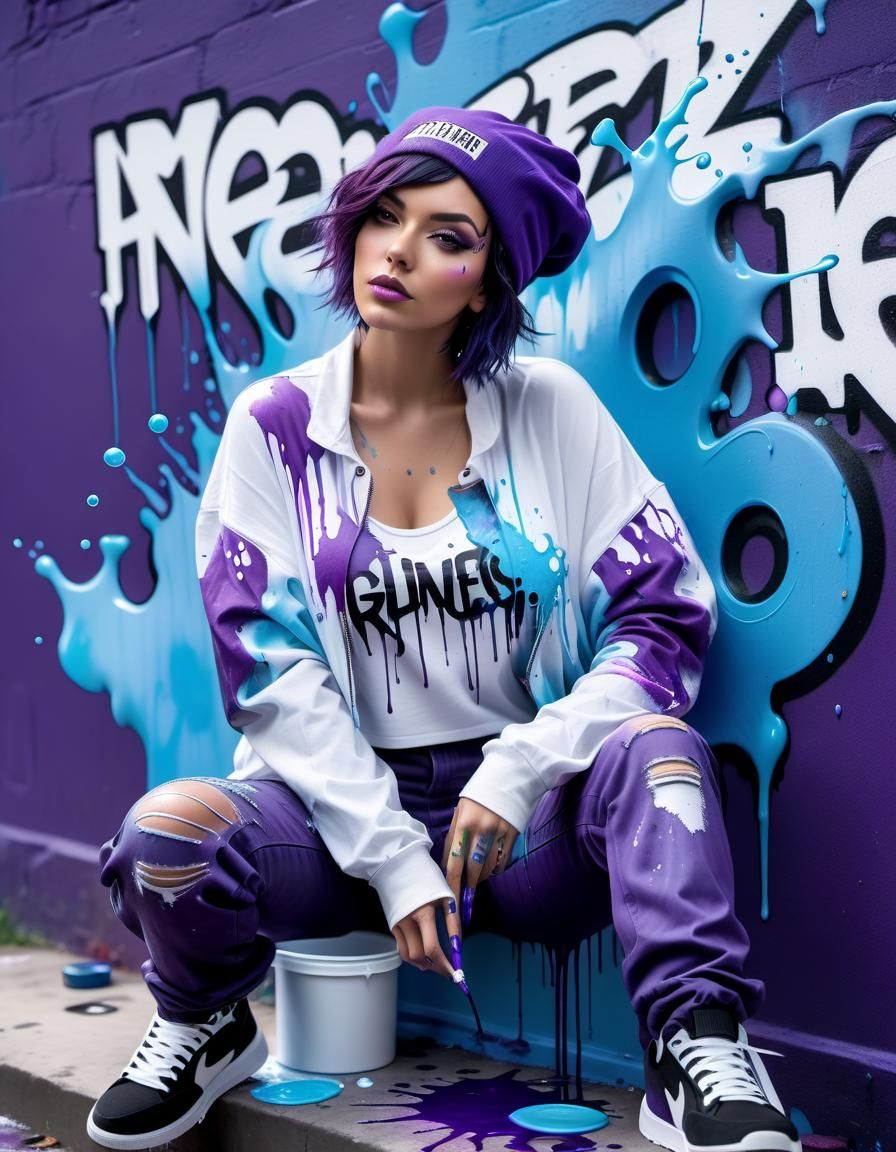 Graffiti girl
