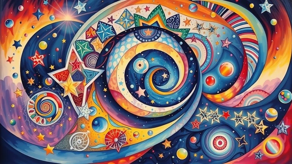 Le ciel, les étoiles, tourbillon infini...