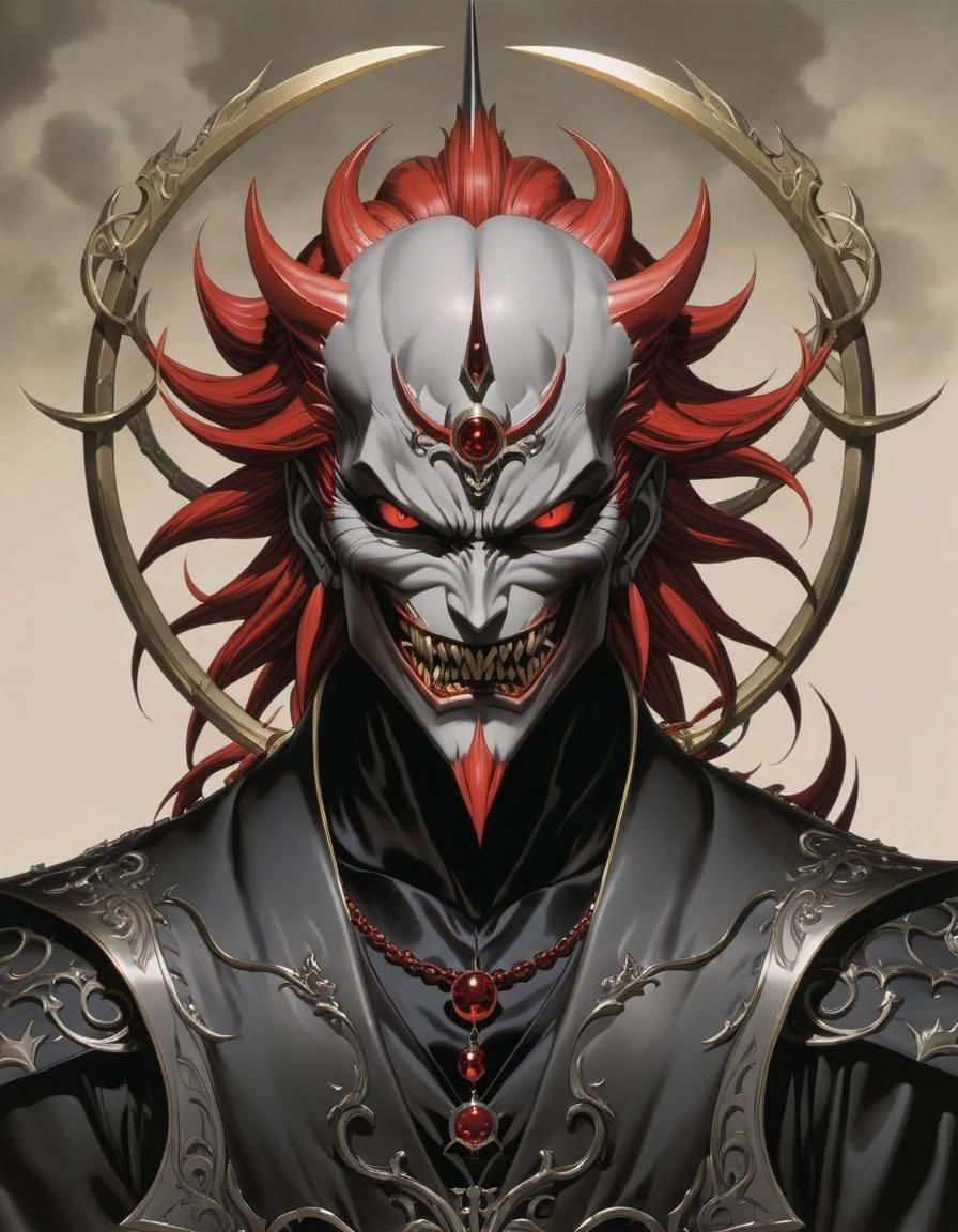 Diabolical Malevolent in Anime Style