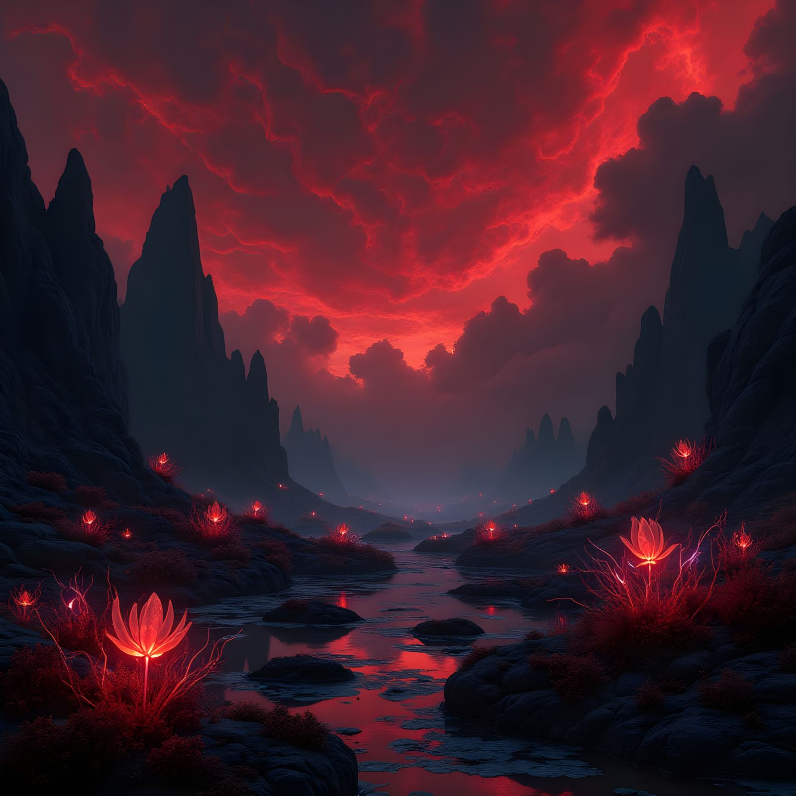 Ethereal Mystical Dimension Unfolds in Cosmic Vastness