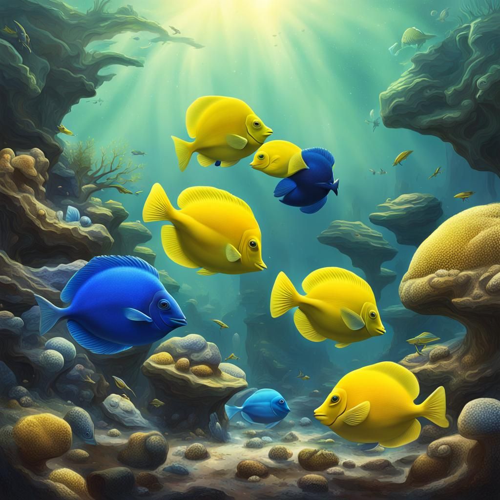 Exoplanet with Alien Lifeforms: Xenobiology Concept Art