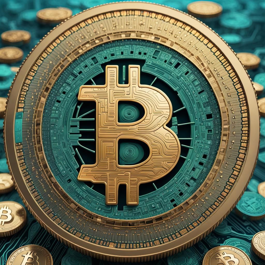 Bitcoin Minting in Ocean of Crypto: Digital Art