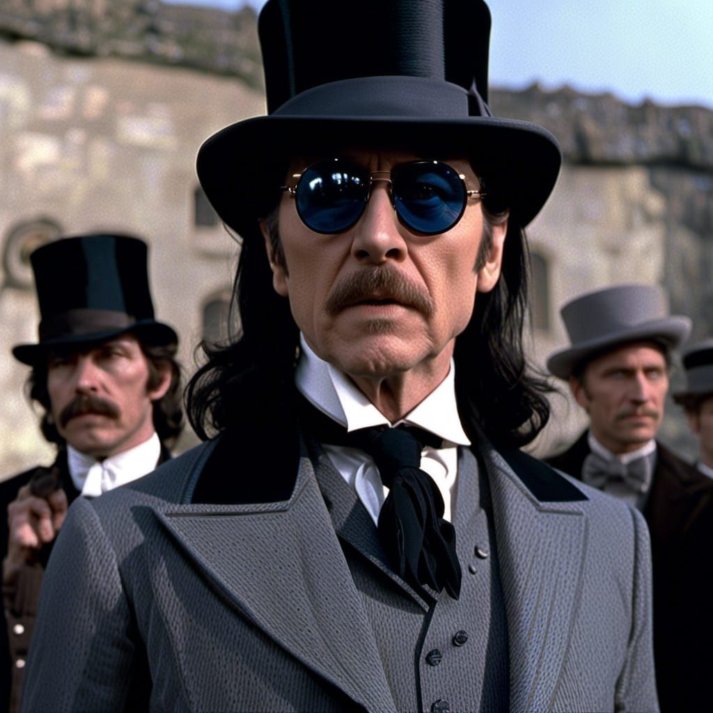 Gary Oldman as Young Dracula in London, 1992