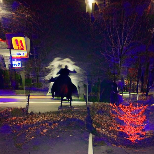 Eerie Headless Horseman