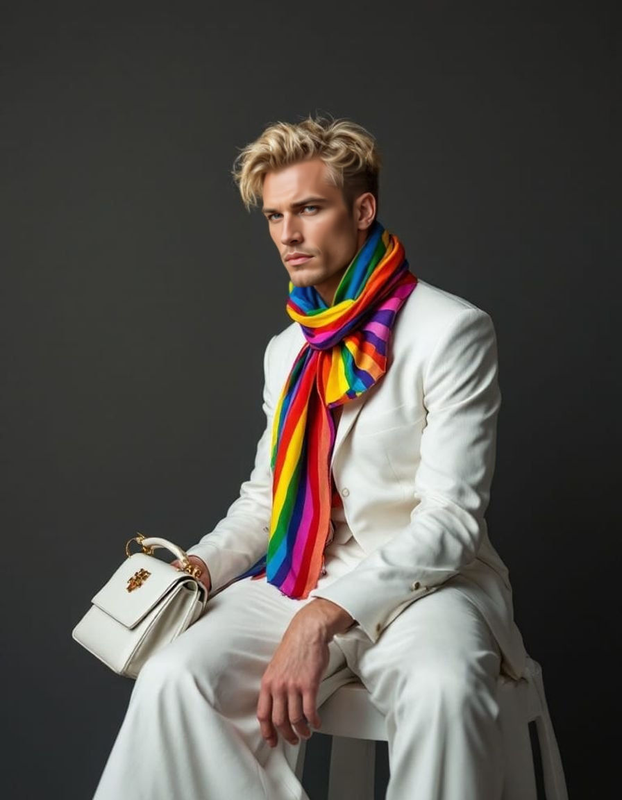 Haute Couture Beauty in Excessive Fashion