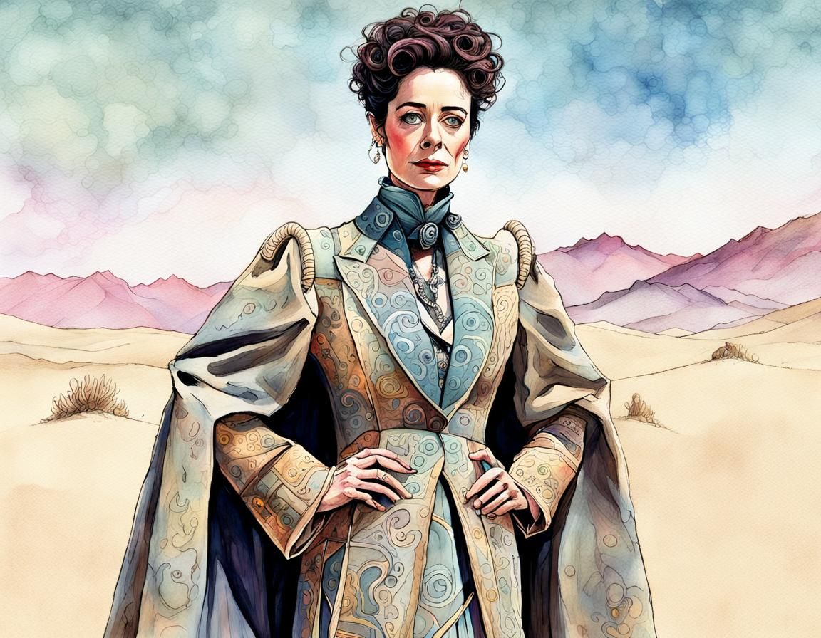 Chani Kynes as Grimm's Fairytale Illustration