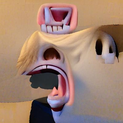 Nightmarish Face of Silent, Inescapable Horror