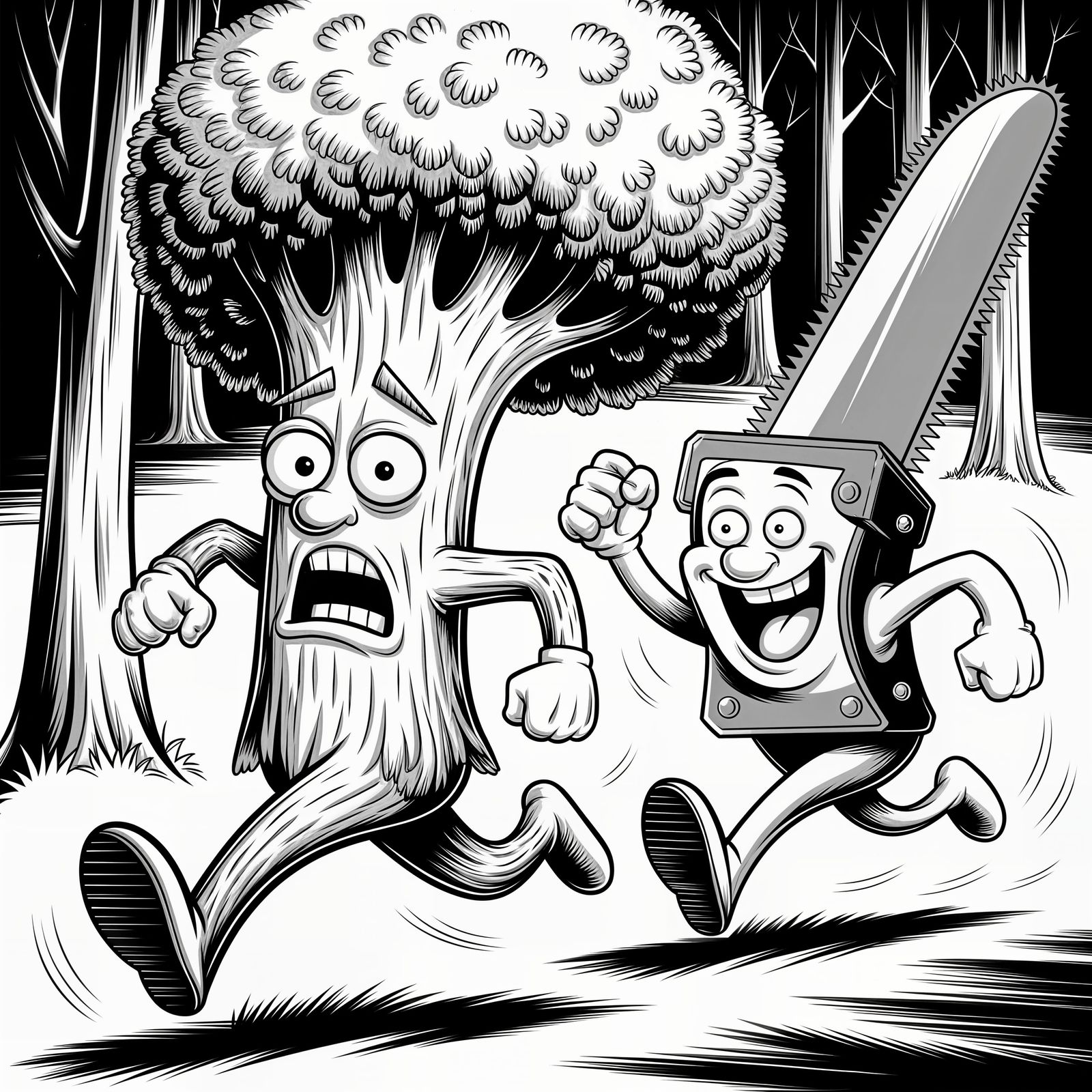 The Fearful Forest Sprint