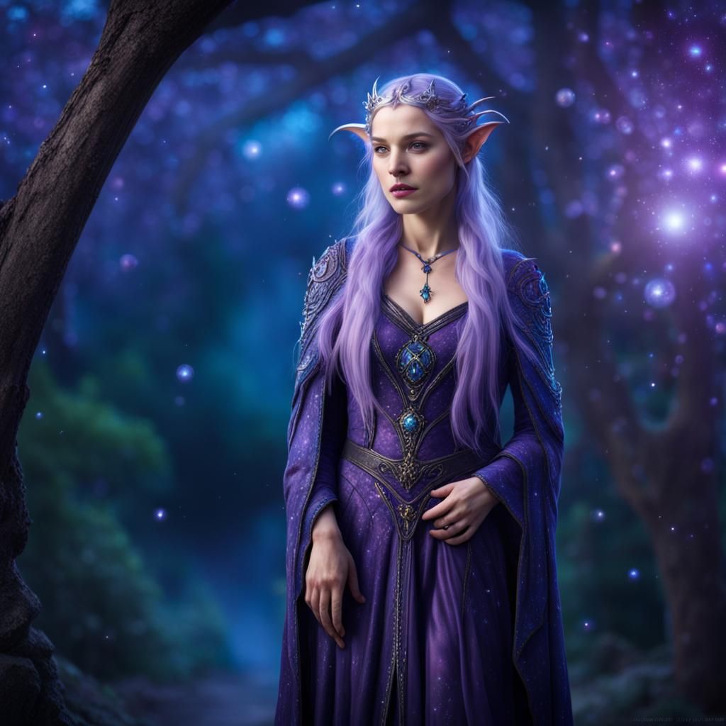 Elvish Queen Varda in Starry Realm