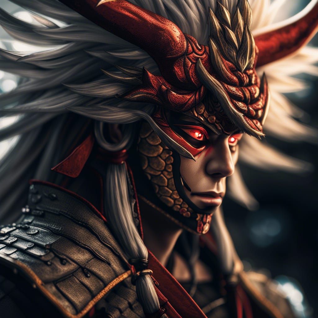Hyperrealistic Rengoku Image with Intricate Details