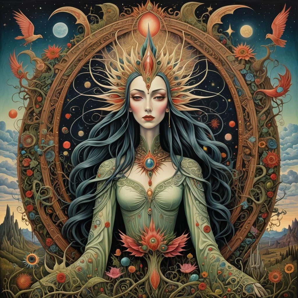 Surreal Dreamscape Art in Vivid Colors