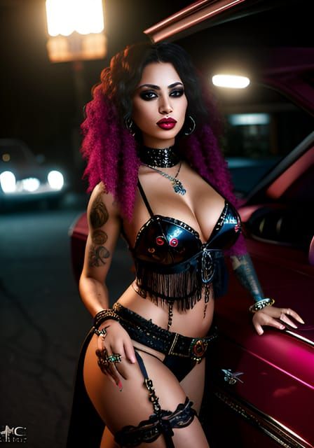 Gangsta's Paradise: A Surreal Digital Artscape