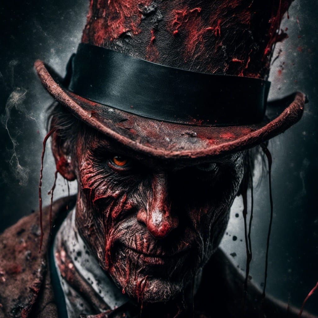 Dancing Devil Portrait in Hyperrealistic Digital Art