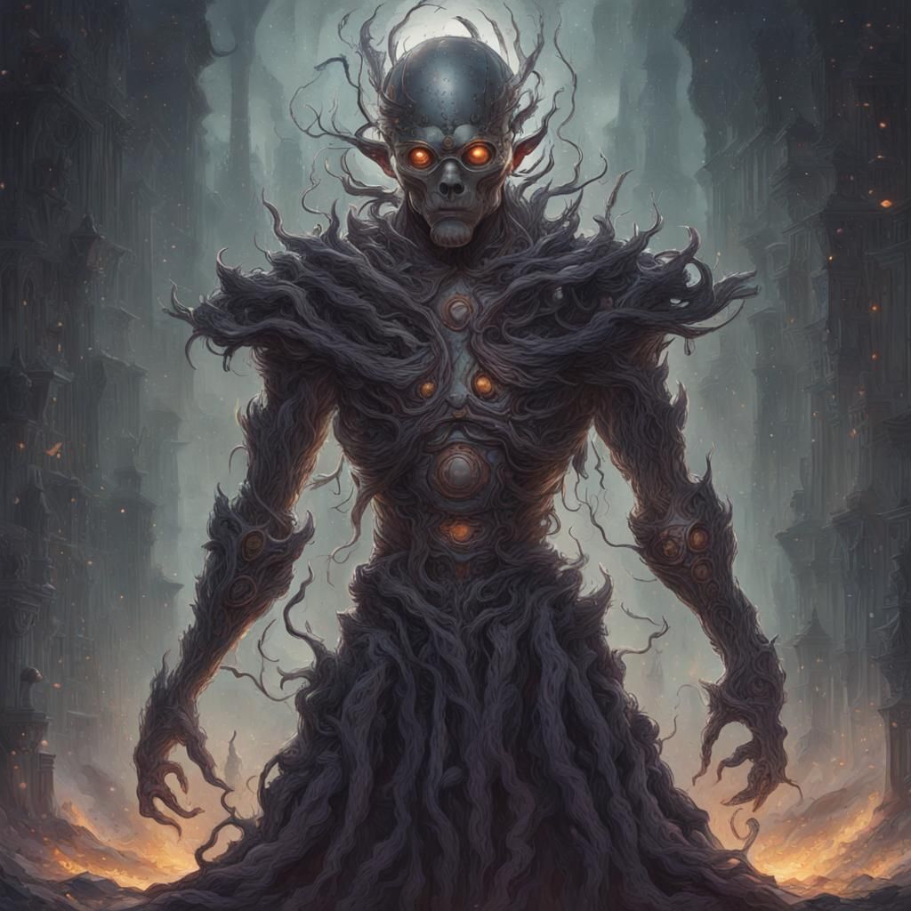 Abstract Art with Complementary Colors