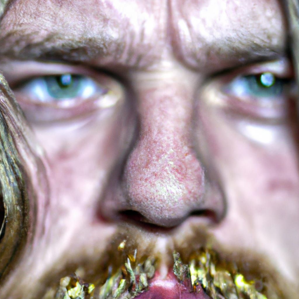 Nordic Gods Enjoying Beer in Asgard