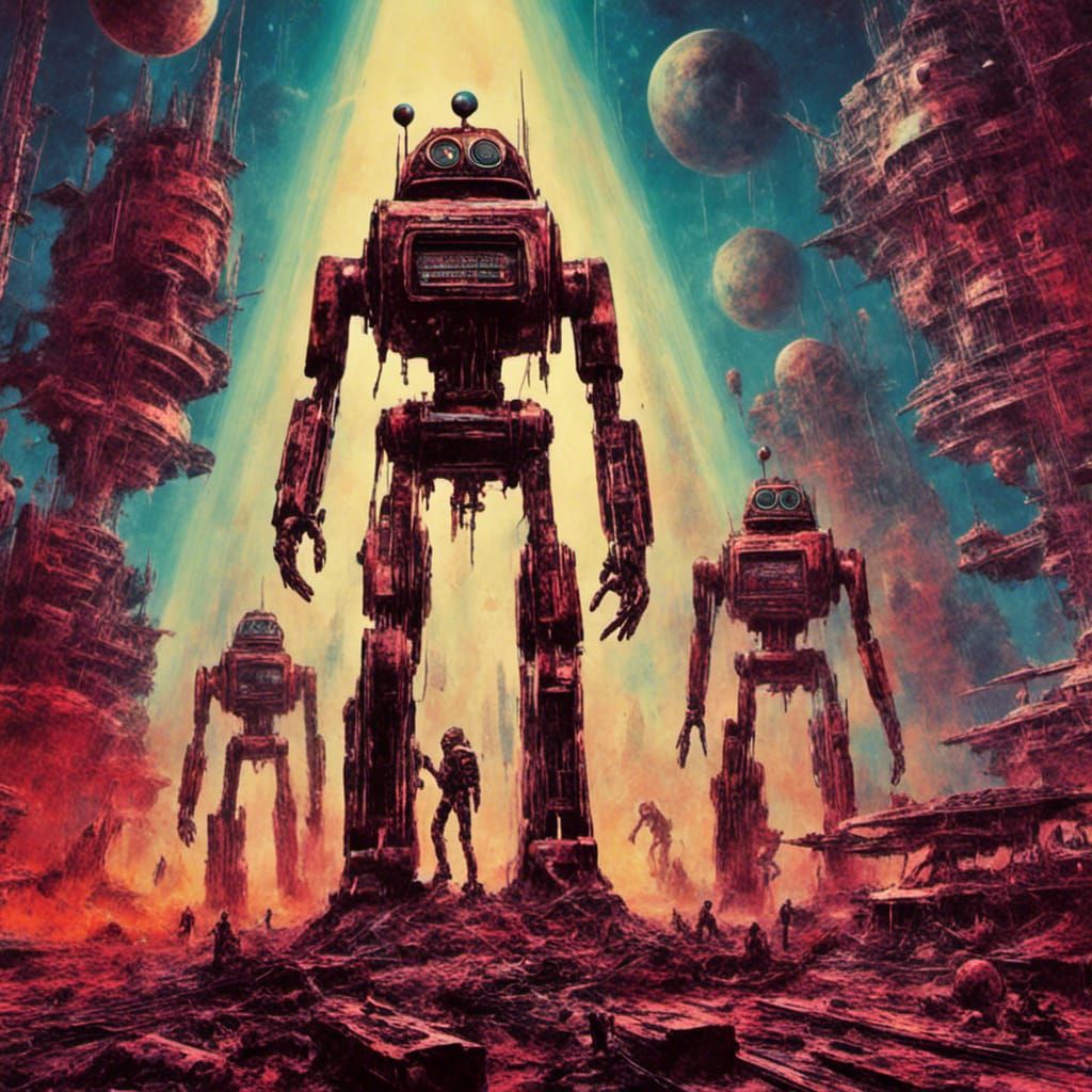 "Escape from the Planet of the Robot Monsters"