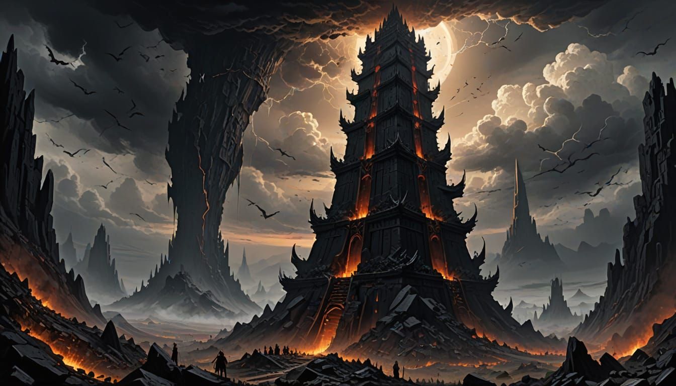 a great, monolithic structure began to rise from the ground