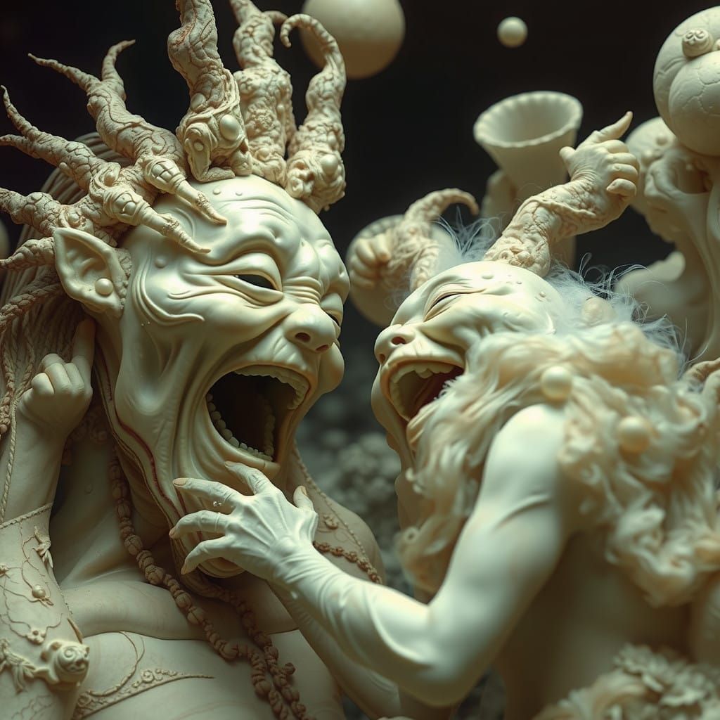 Apocalyptic Surrealism in Deepdream Style