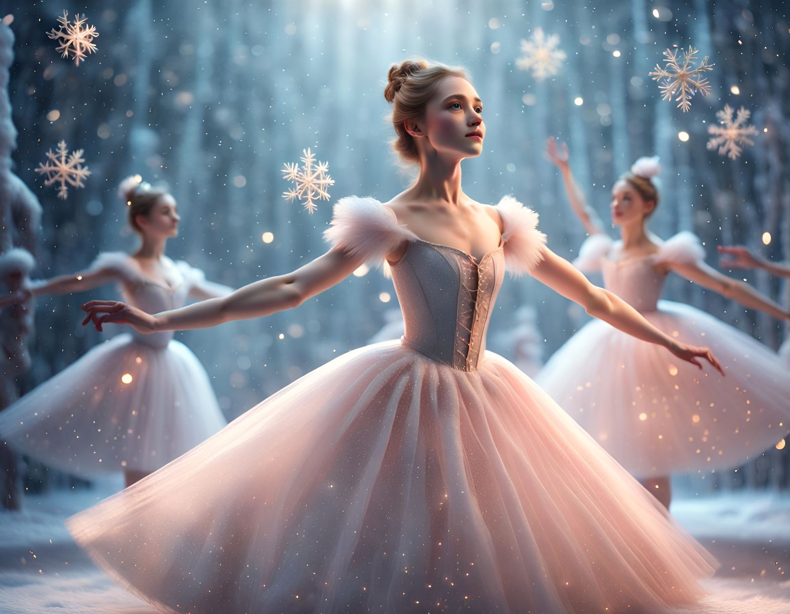 Characters from the Nutcracker ballet