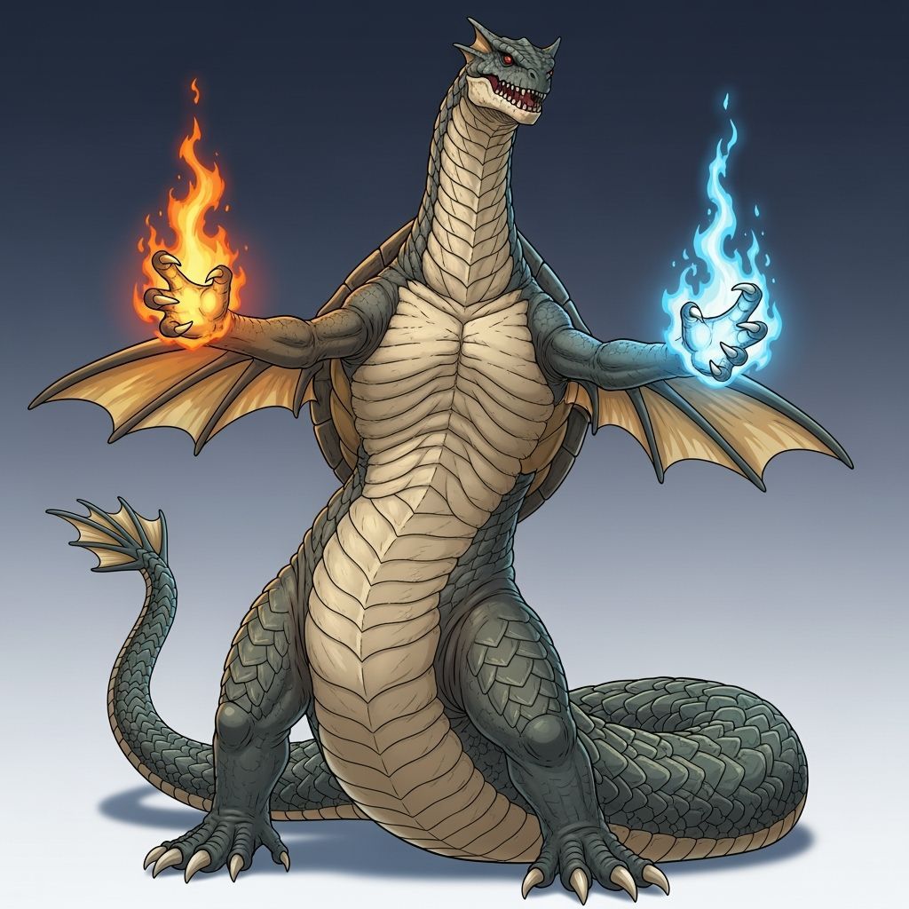 Massive Kaiju Marepmosaur Unleashes Fire, Electric, and Ice ...