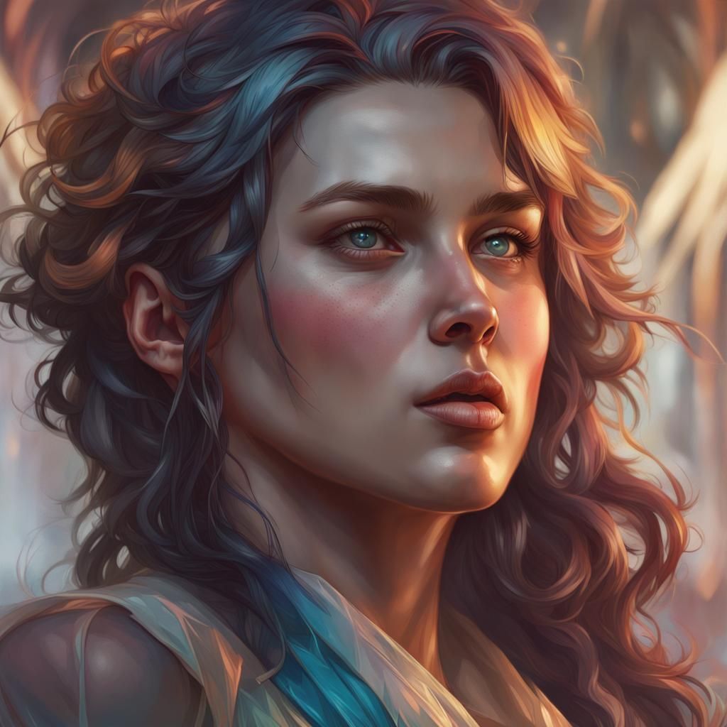 Detailed Portrait of a Loser in Unreal Engine 5