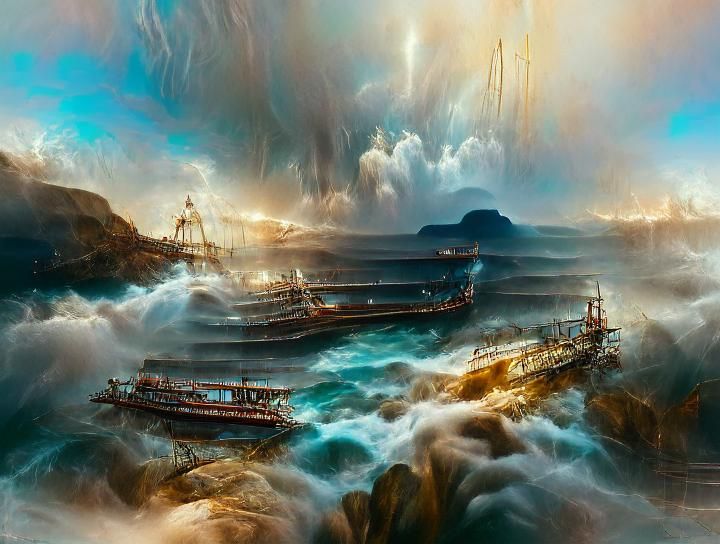 Menacing Strait: Scylla and Charybdis Threaten Trireme
