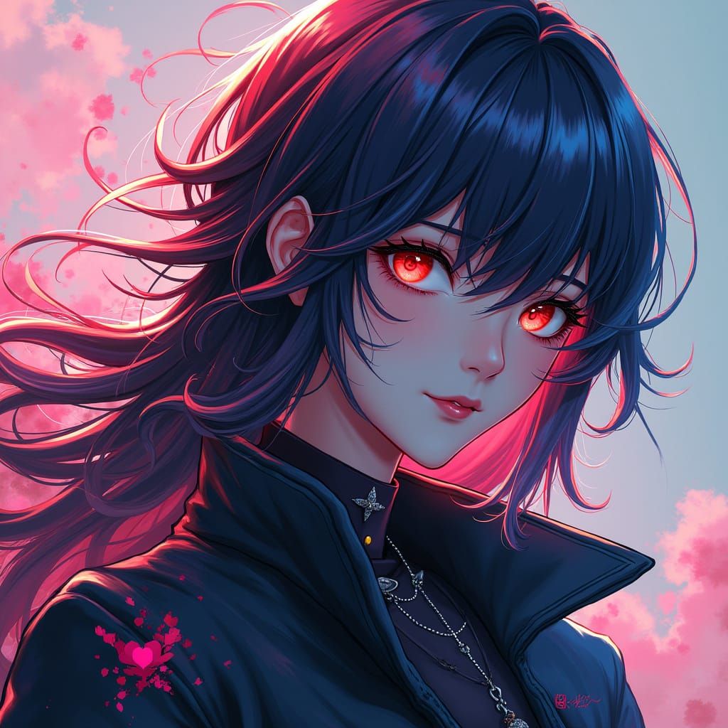 Shinra Portrait: Dynamic Lighting, Hyperdetailed Concept Art