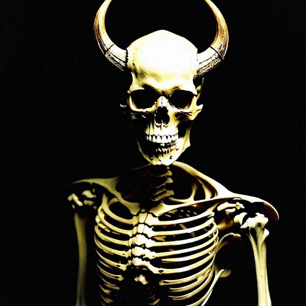 Vile Bone Demon in a Photograph