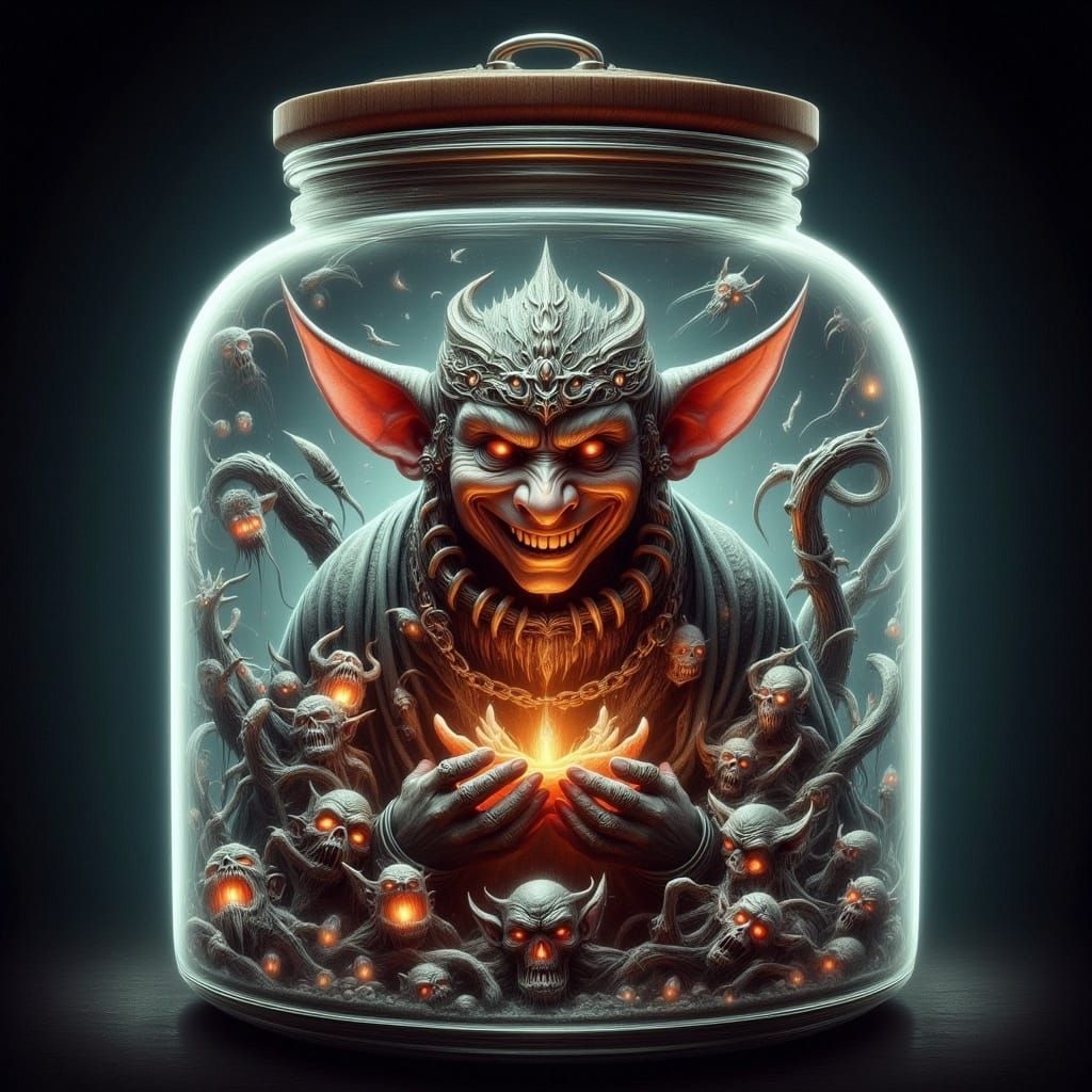 Goblin in a Jar: A Captive Fairy Tale