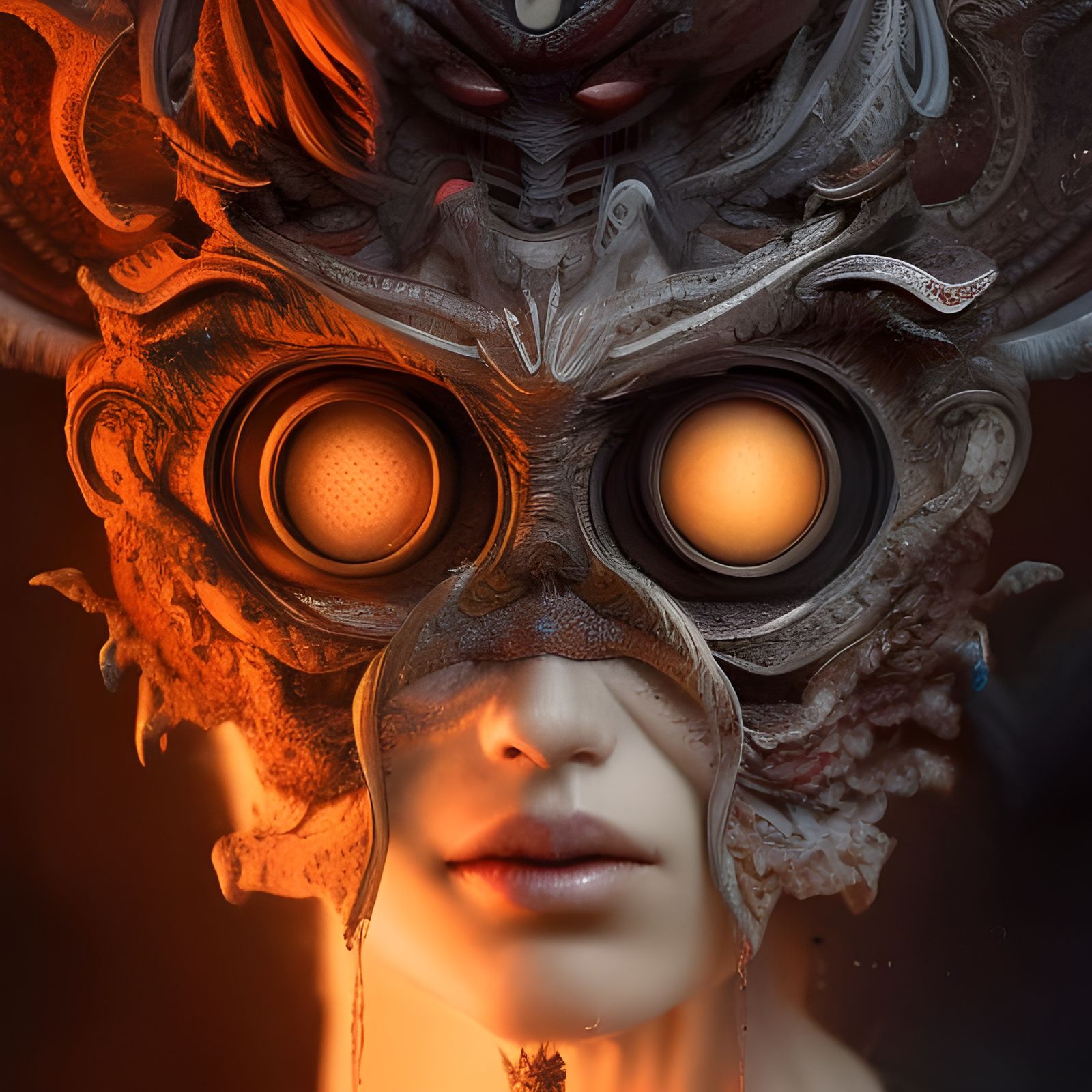Fearsome Beholder Portrait in High Detail