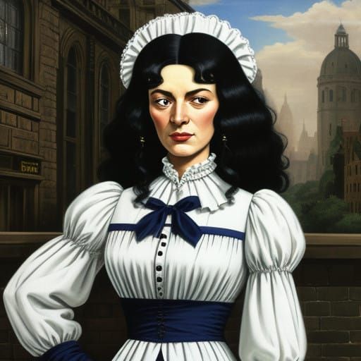 The Frowning Portrait of Marietta Groan