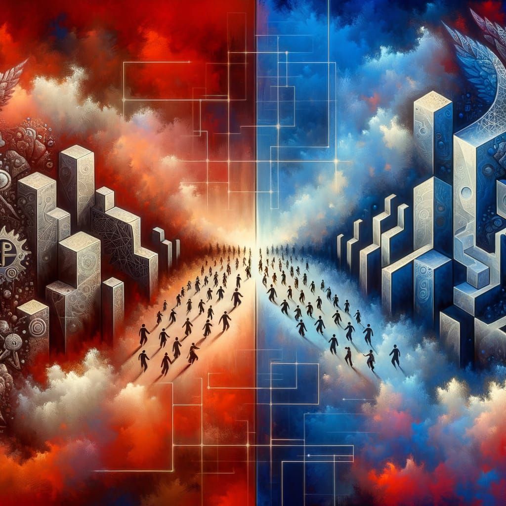 Collision of Masses: Social Conflict in Fantasy Art