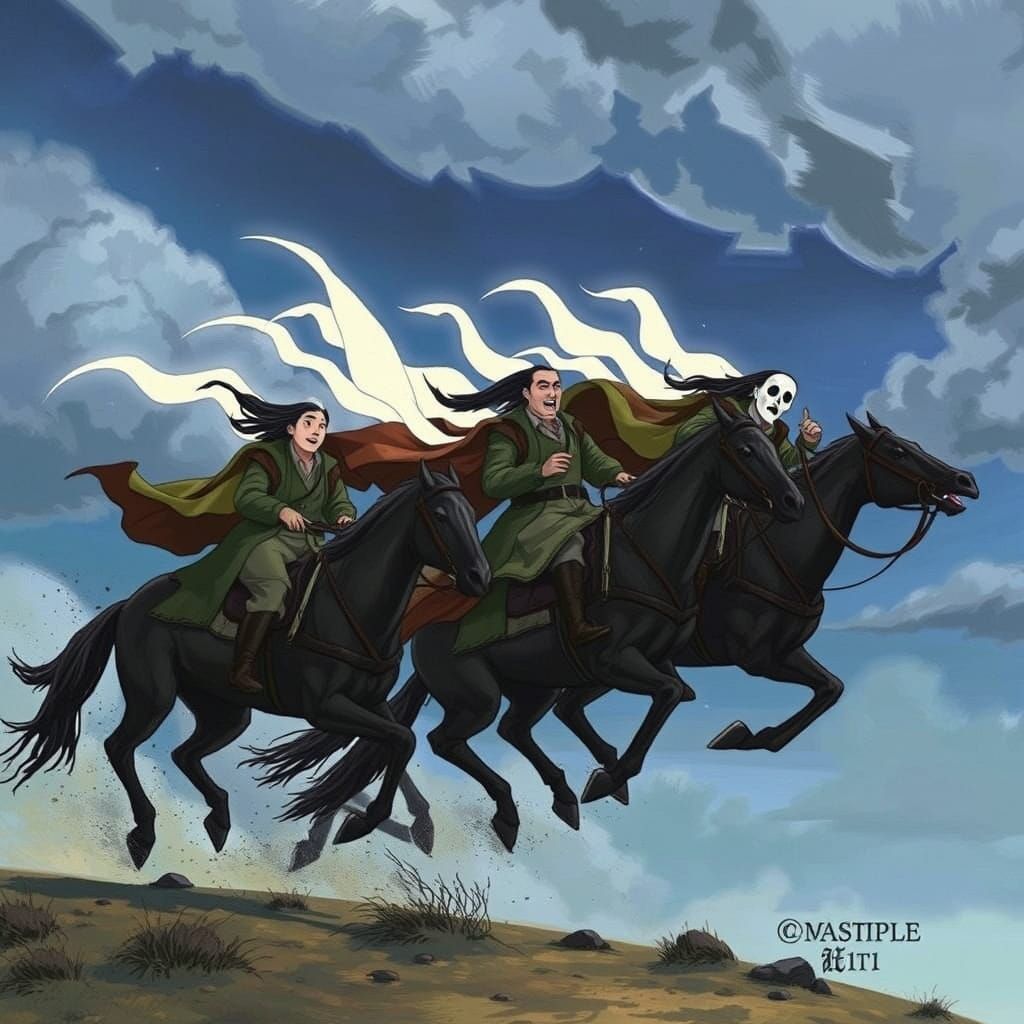 Ghost Riders in the Cyberpunk Sky