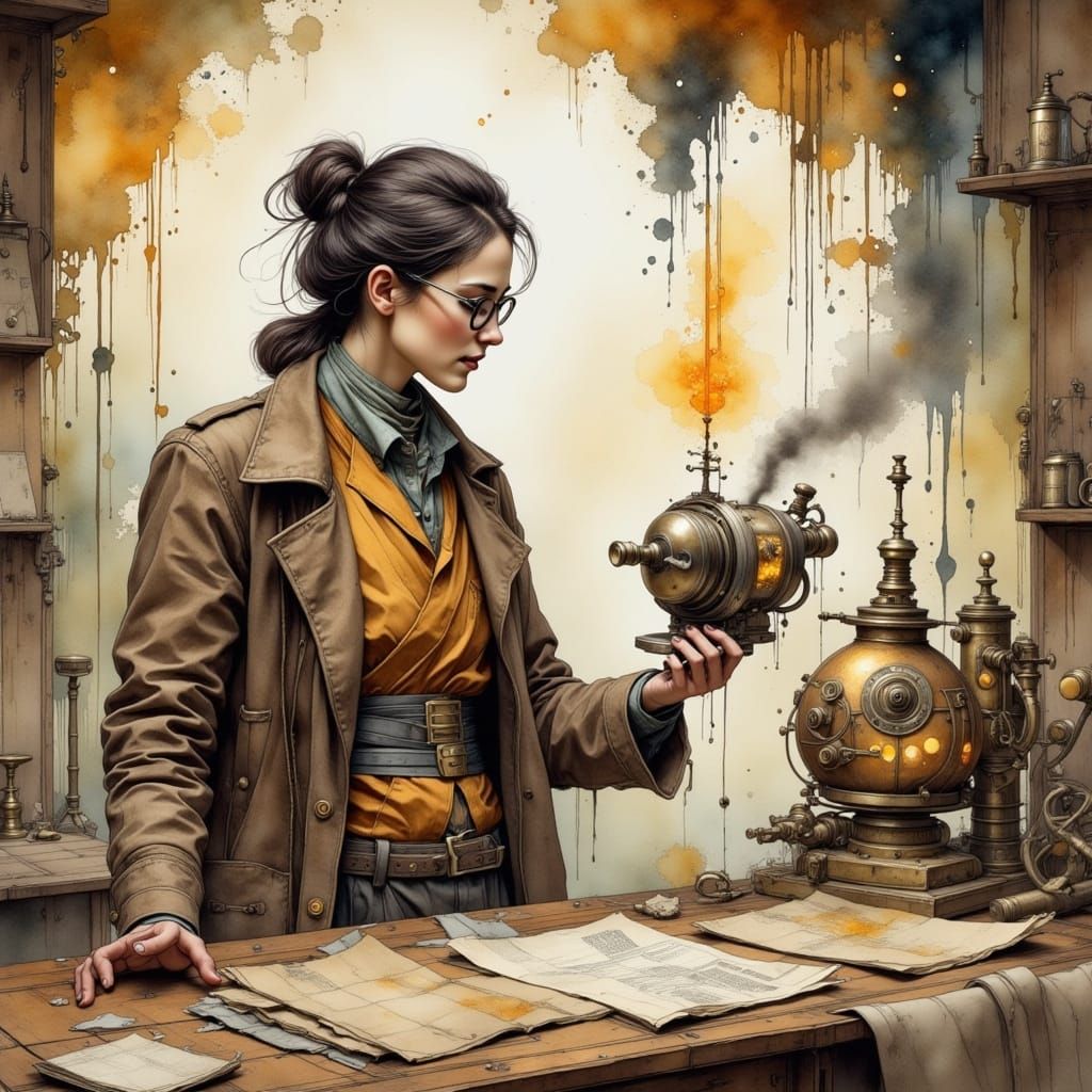 A Humble Genius Reveals the Answer in Hyperrealistic Waterco...