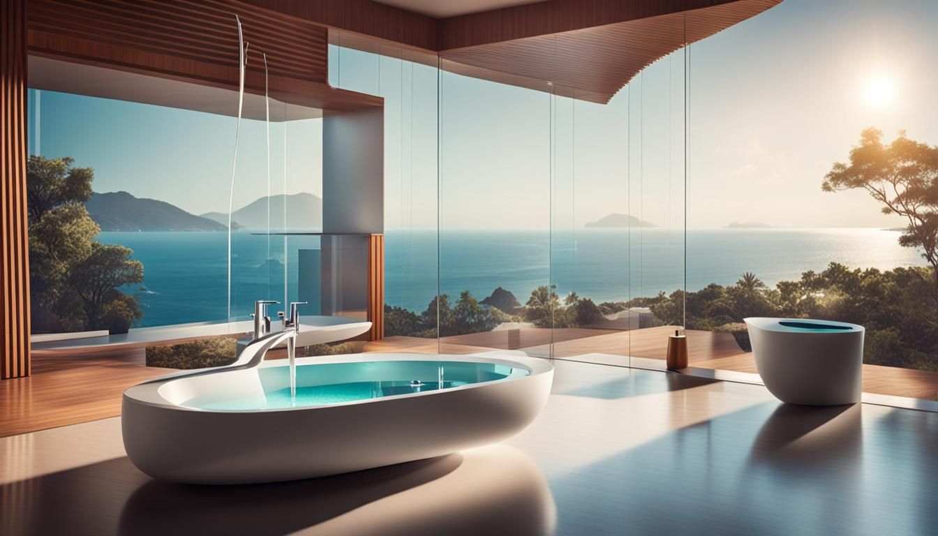 Futuristic Villa with Ocean View: Professional Photography