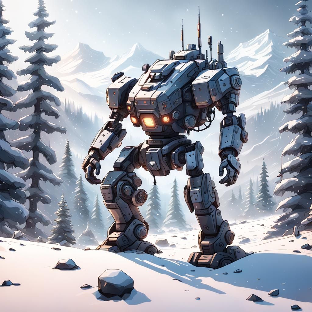 Gentle Morning for a Metal Warrior