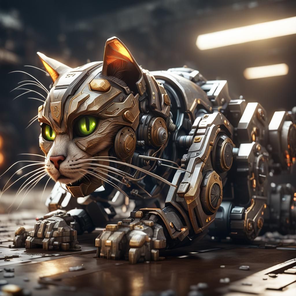 Hero Cat's Demise: 3D Game Cinematic Masterpiece