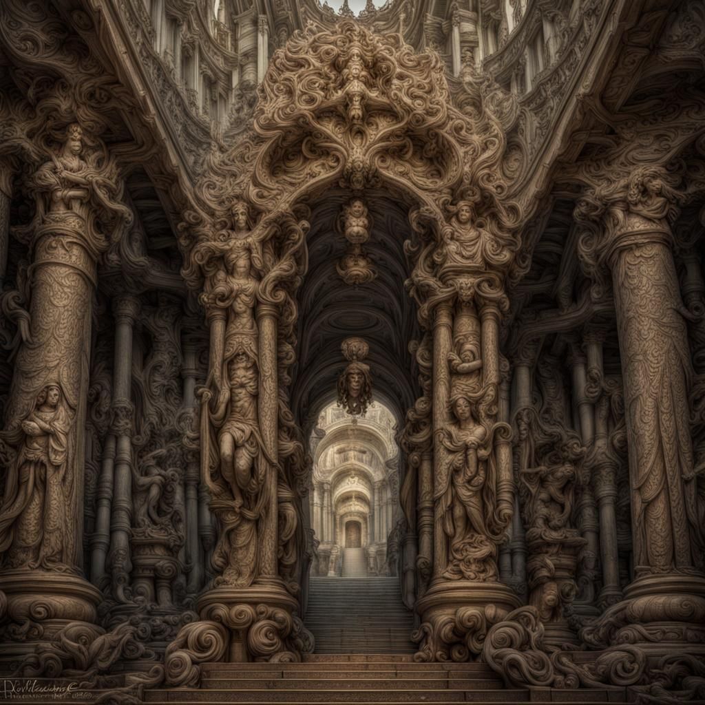 Hyperdetailed Portrait of Gothos in HDR