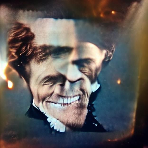 Willem Dafoe Daguerreotype Portrait