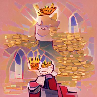 Image of a Kind and Benevolent King