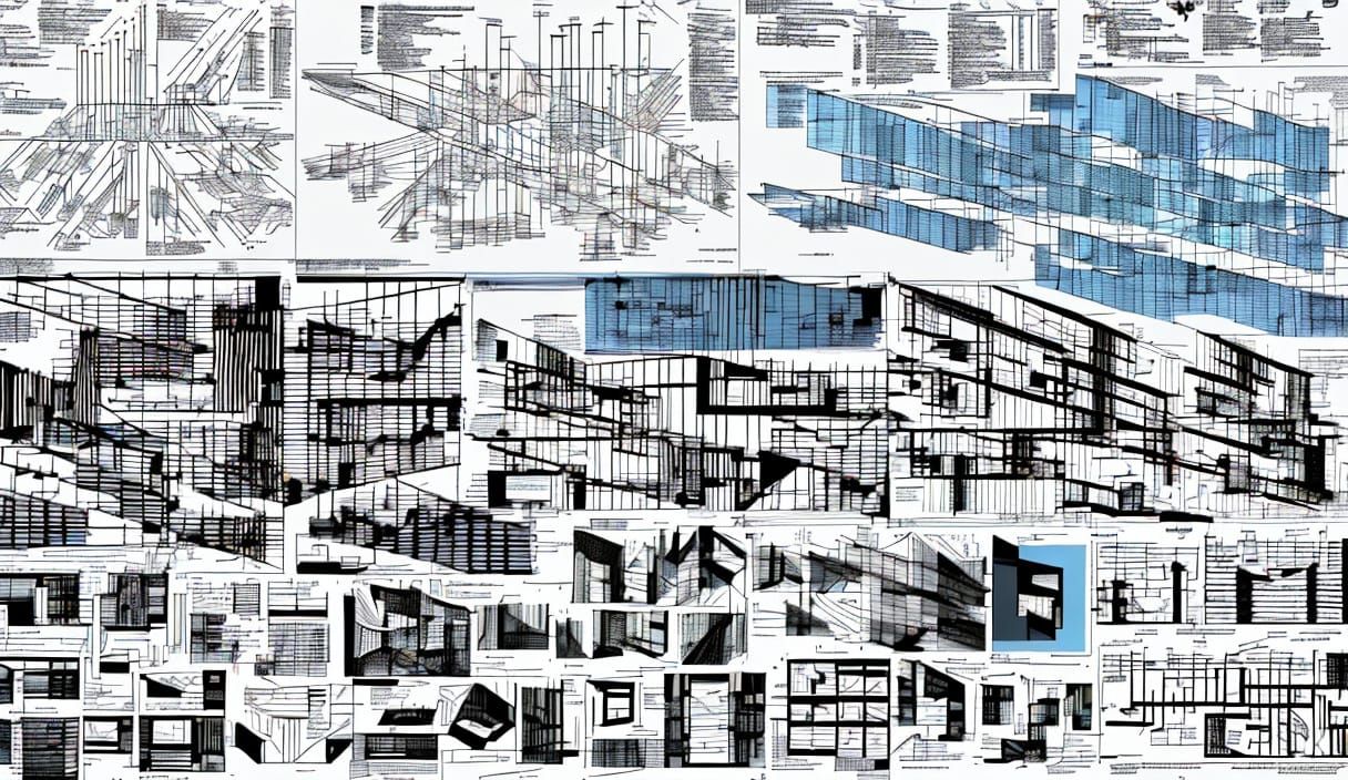 Detailed Schematic of a Futuristic Invention