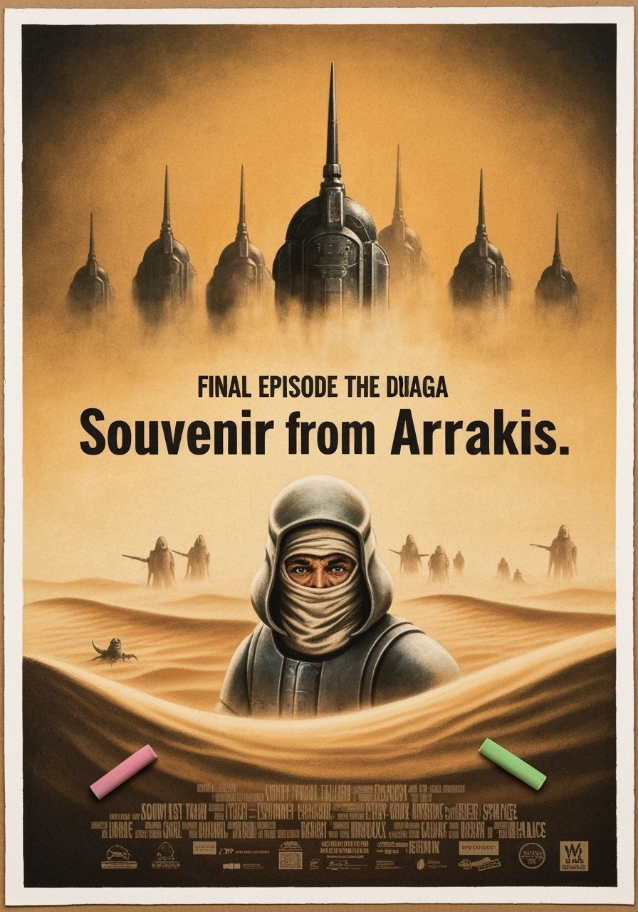 Dune: Souvenir from Arrakis - Monty Python Poster Art