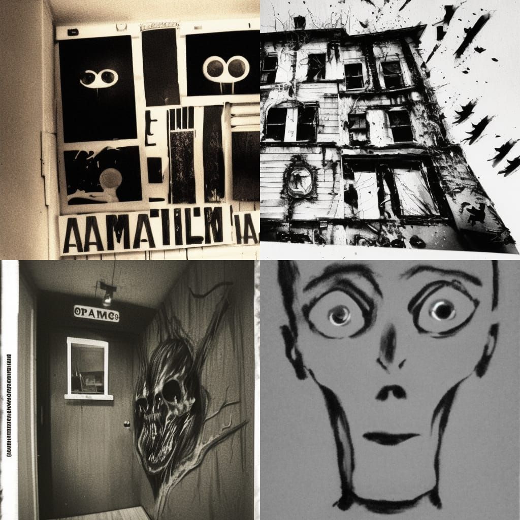 Disturbing Analog Horror Scene