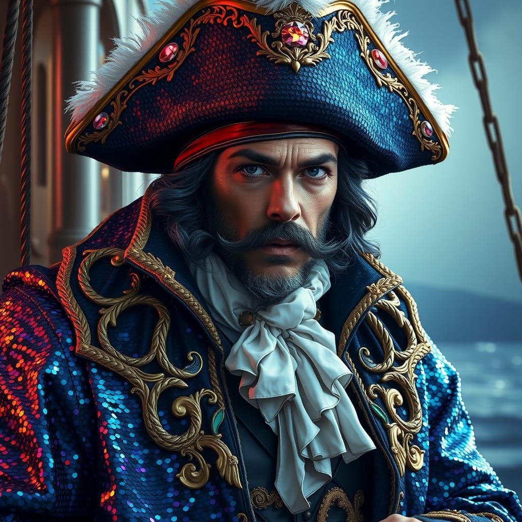 Sequined Sea Captain