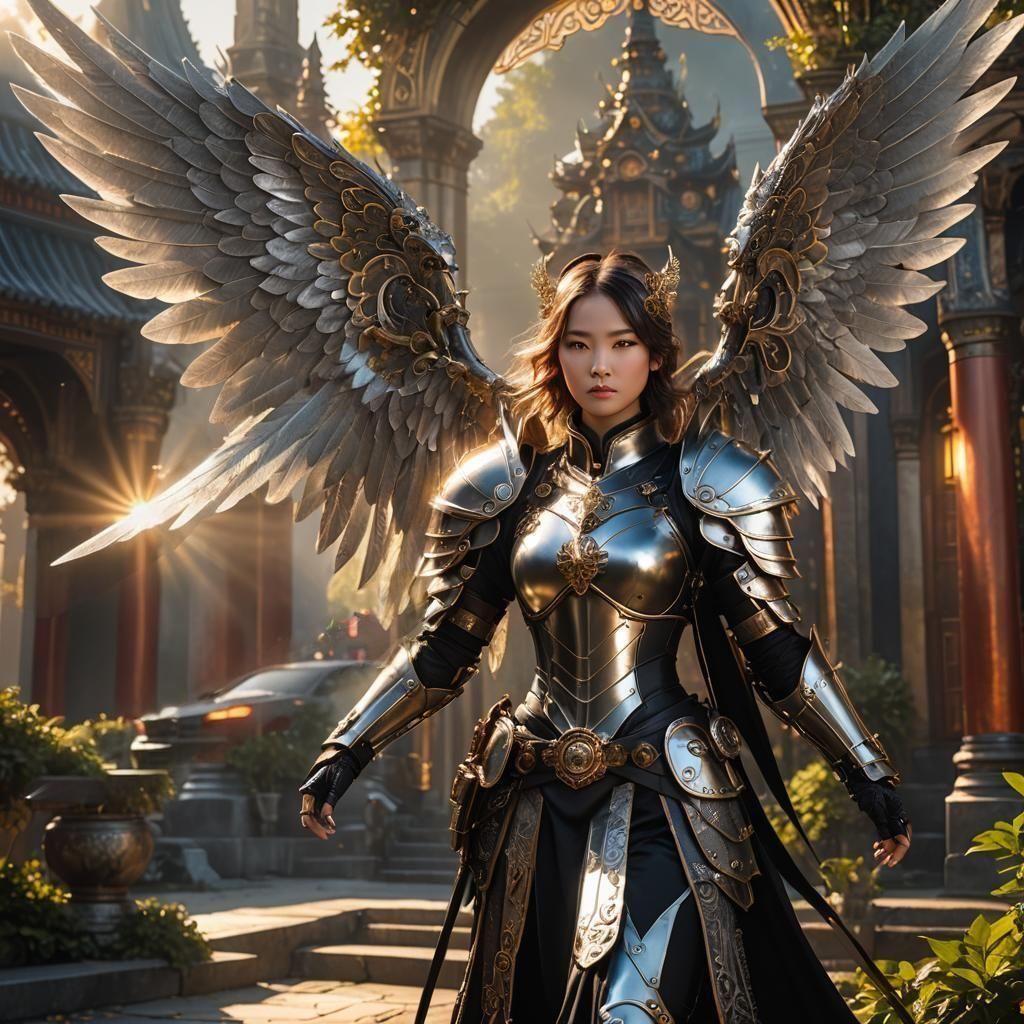 Female Asian Angel 1