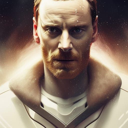 Sci-Fi Linguist Portrait in Hyperdetailed Style