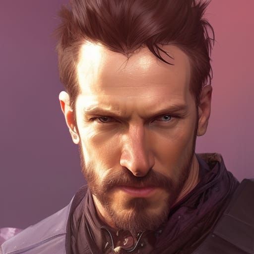 Detailed Portrait of Arthur, Trending on Artstation