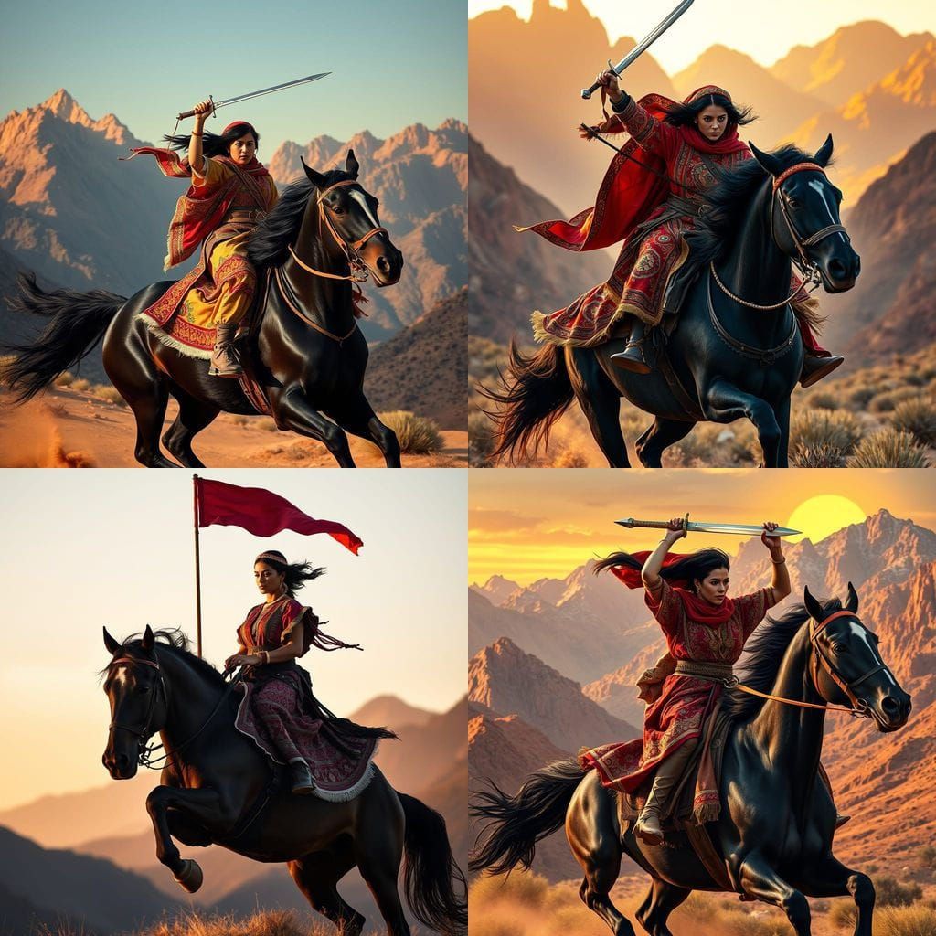 Epic Berber Woman Rides to Freedom