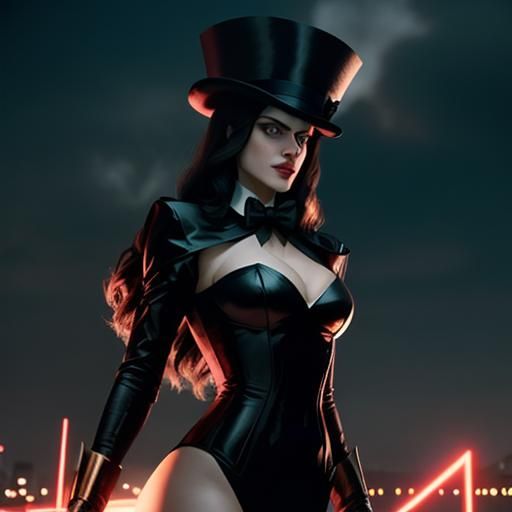 Alexandra Daddario as Zatanna in Cinematic Style