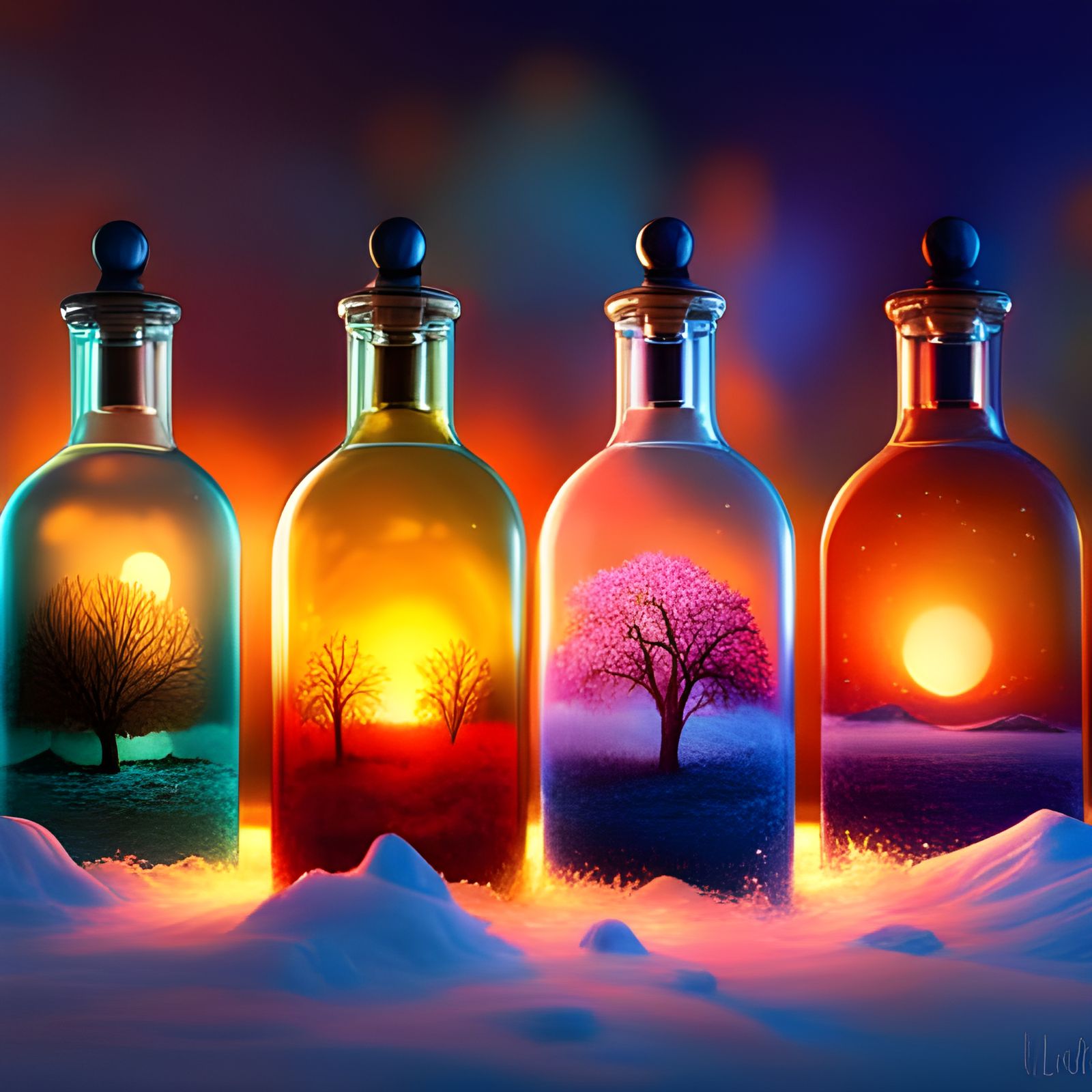 Seasons❄️ 🍂🌸 🌻🌳🍁